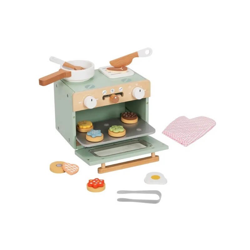 Φουρνάκι Ξύλινο με Αξεσουάρ. Tooky Toy